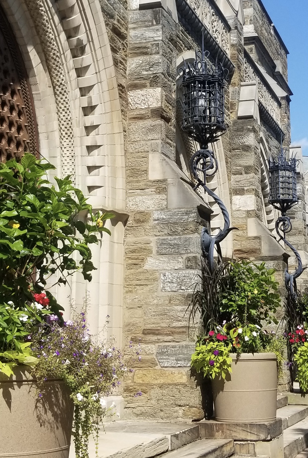 Partial Front Facade of Goodheart Hall, Bryn Mawr College